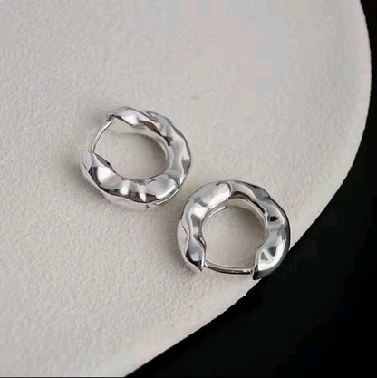 Chunky Hoop Earrings