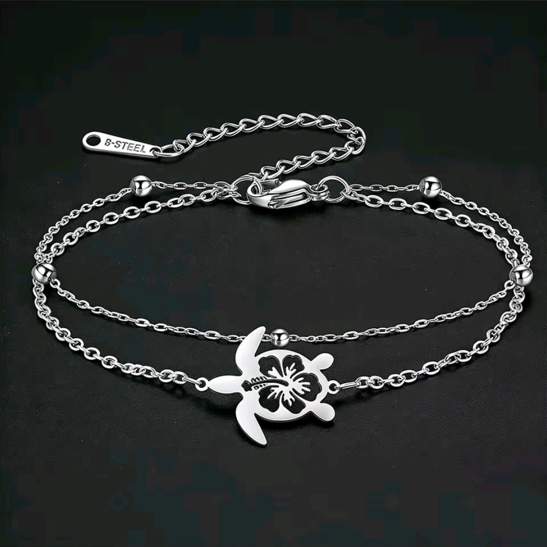 Double Layered Turtle Bracelet