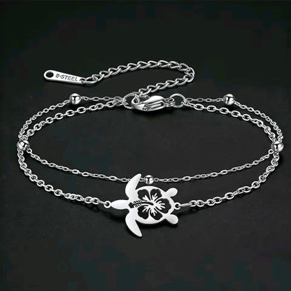 Double Layered Turtle Bracelet