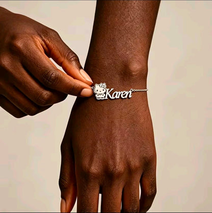 Custom Name Hello Kitty Bracelet