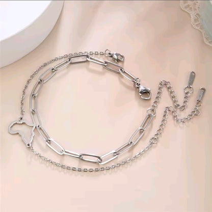 Double Layered Africa Bracelet