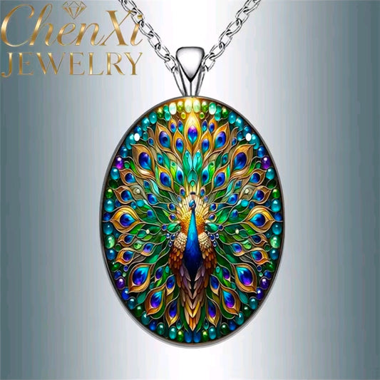 Peacock Necklace