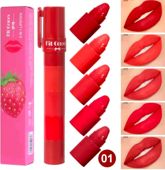 5 in 1 Matte Lip Crayon
