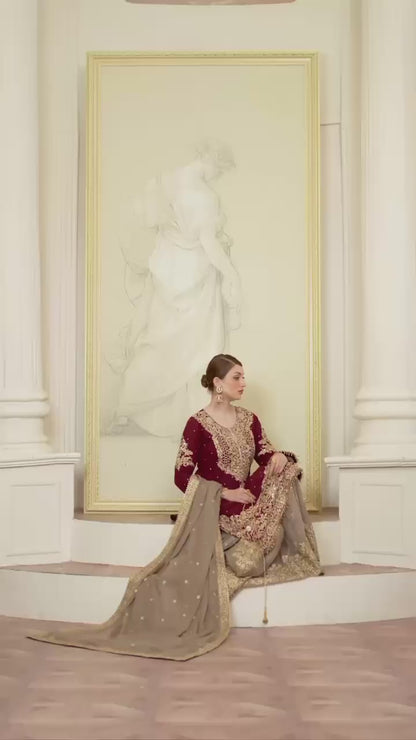 GEORGETTE KURTI WITH SHARARA