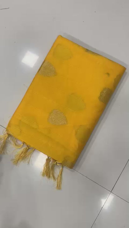 Banarasi Kalamkari Weave Saree