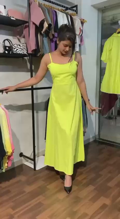 STRAP DRESS