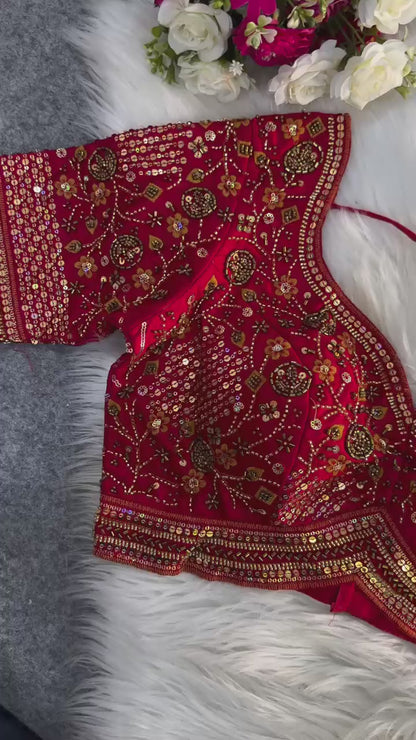 SABYASACHI INSPIRED HANDWORK BLOUSE