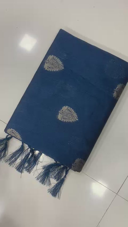 Banarasi Kalamkari Weave Saree