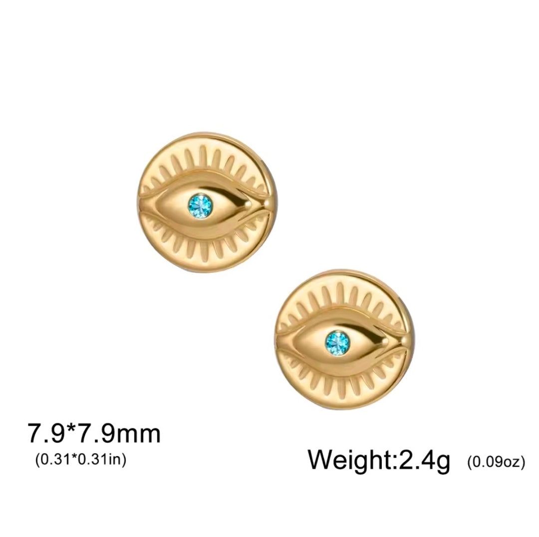 Evil Eye Earrings