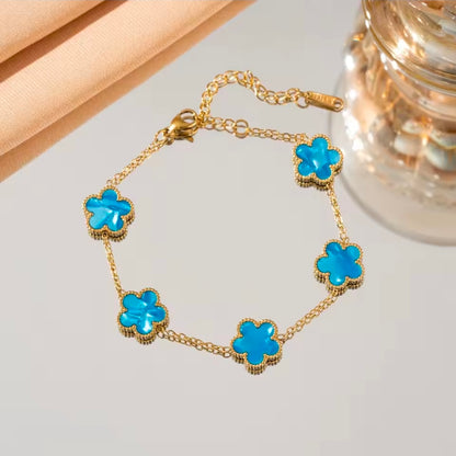 Five Petal Clover Bracelets