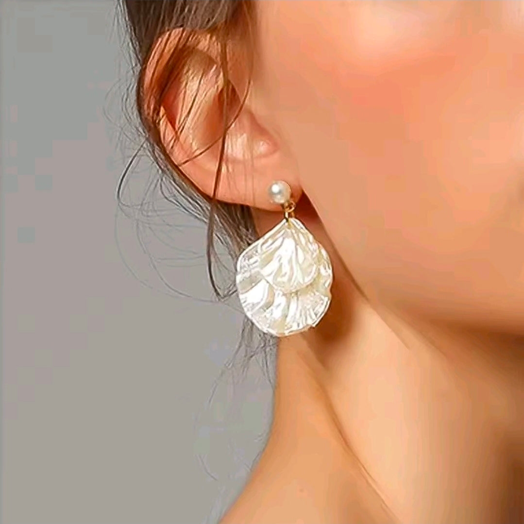 White Earrings