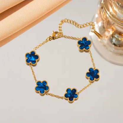 Five Petal Clover Bracelets