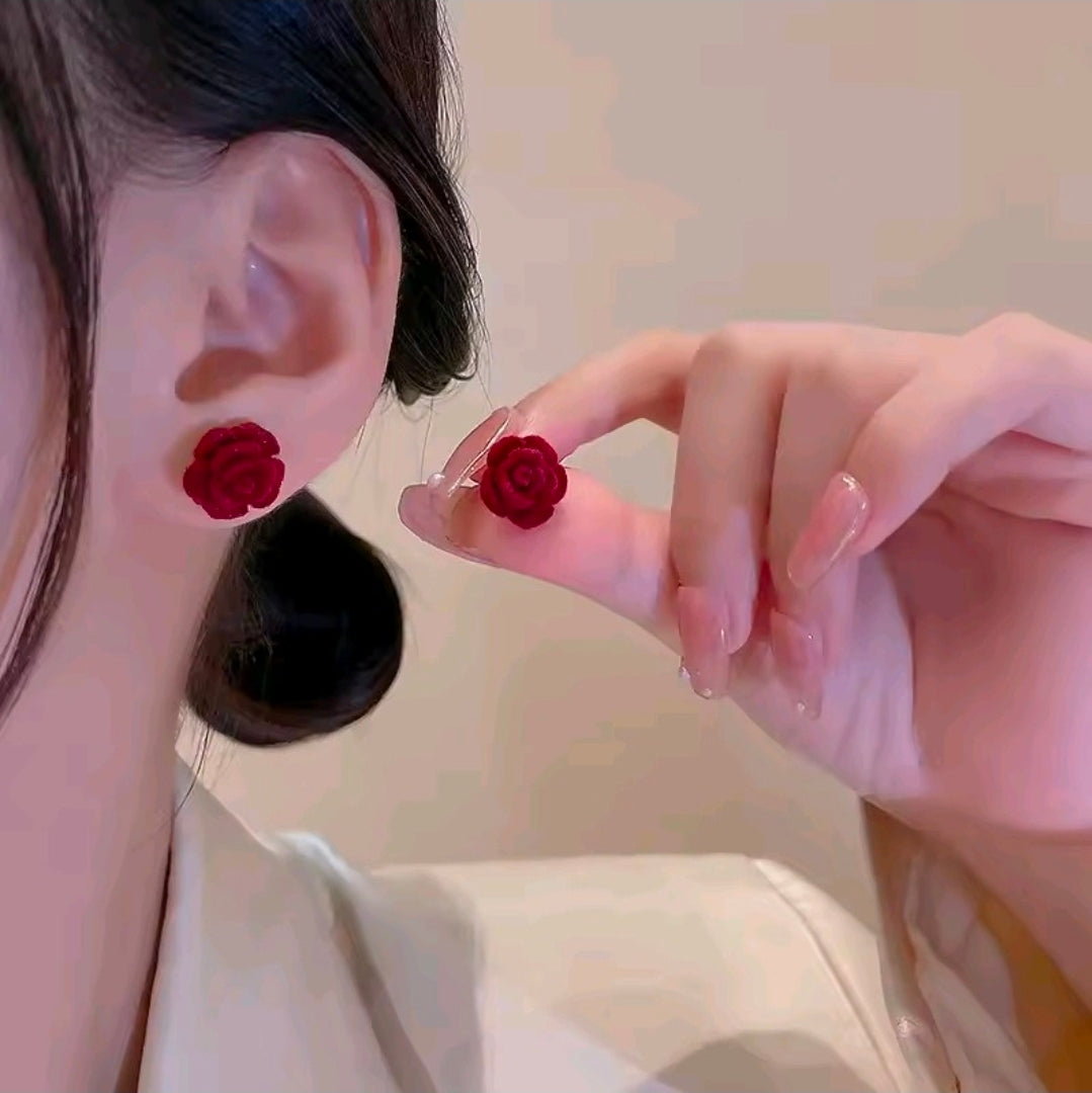 Rose Earrings
