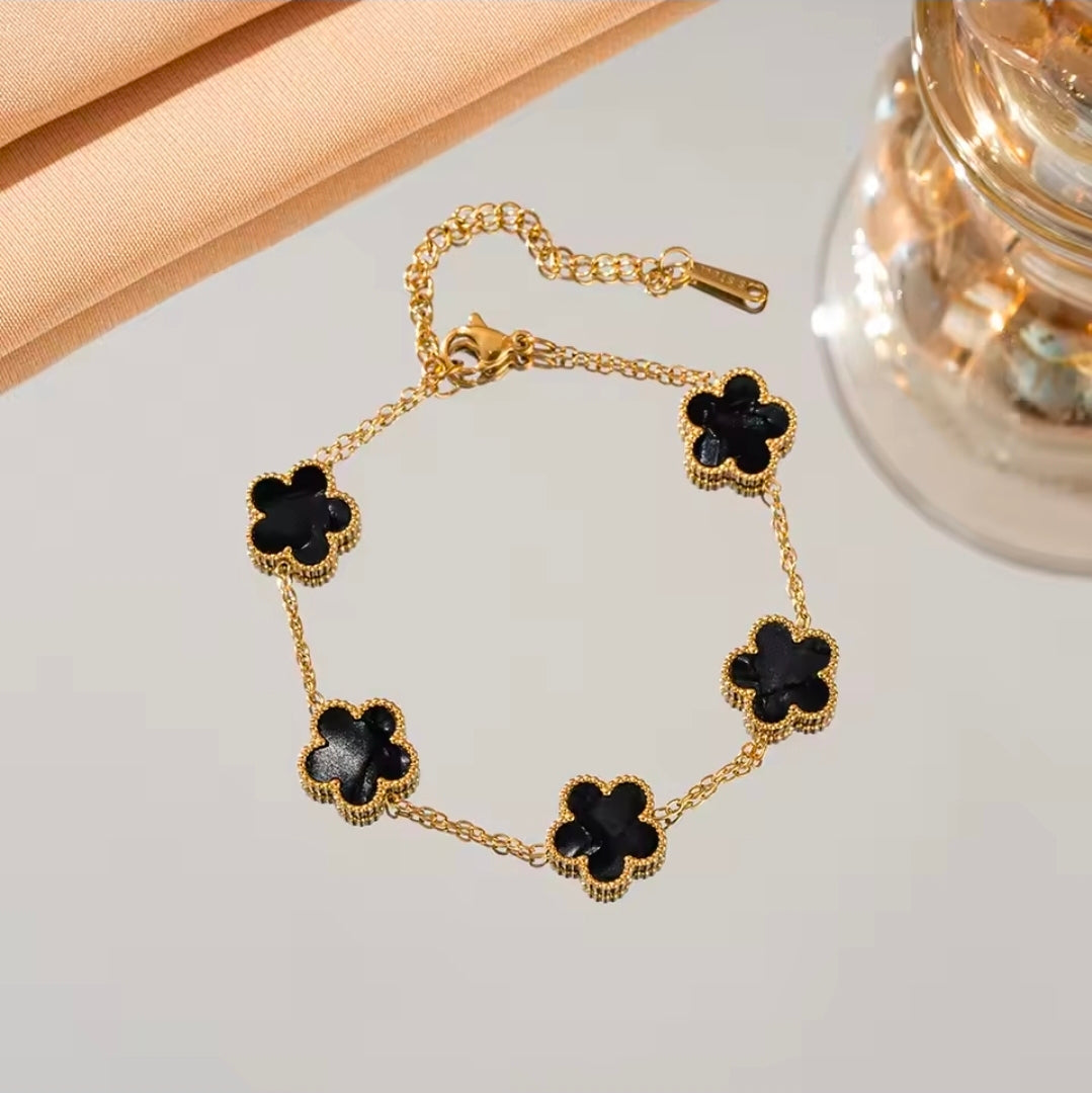 Five Petal Clover Bracelets