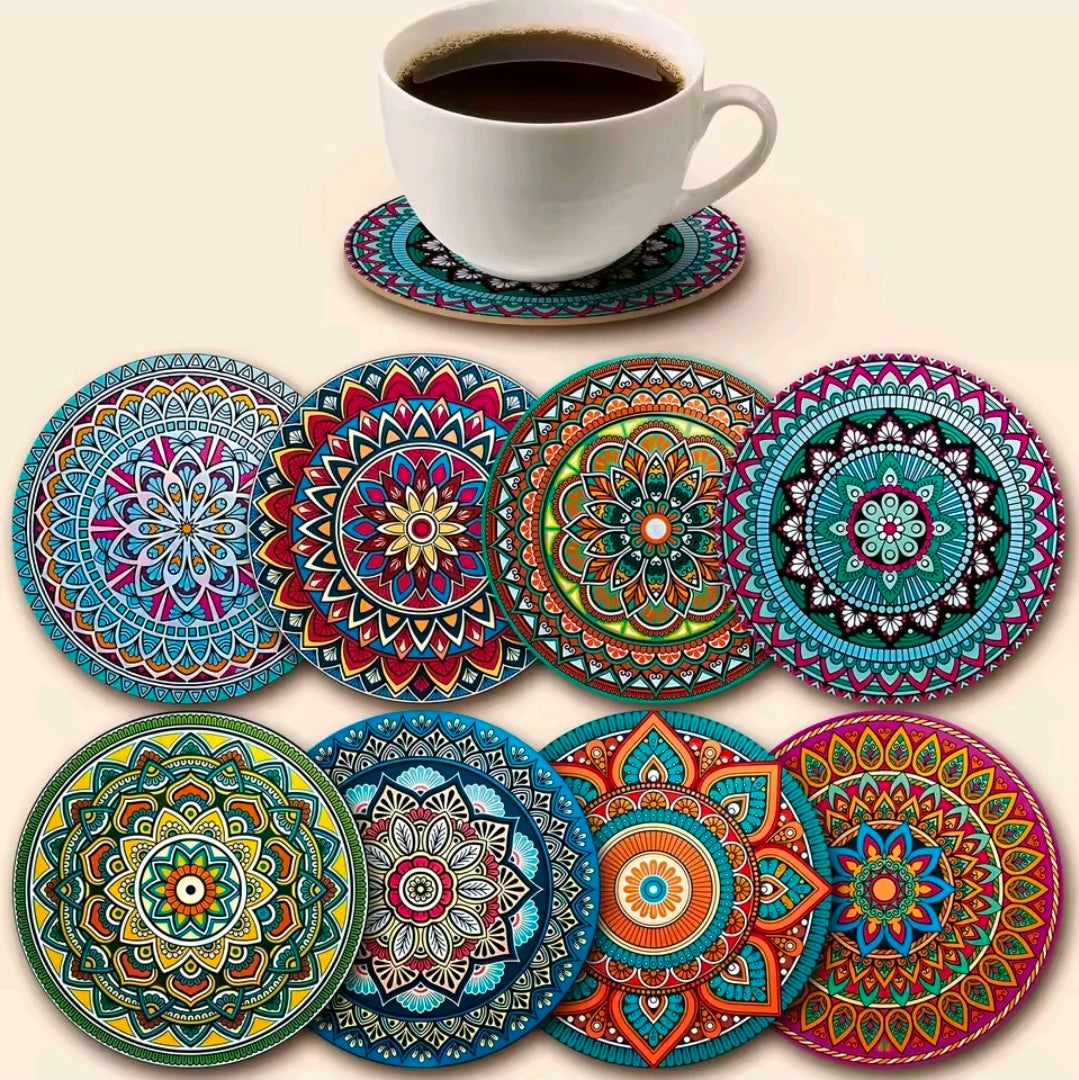 Mandala Coasters