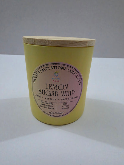 Lemon Sugar Whip Jar Candle