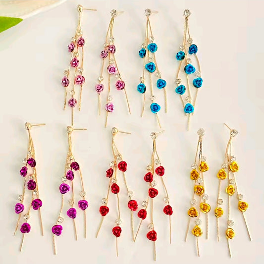 Rose Earrings