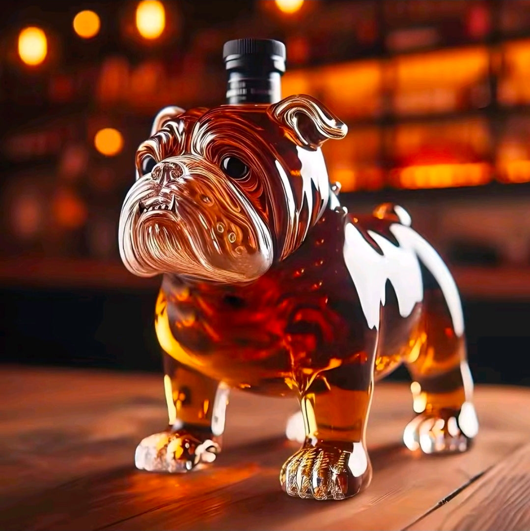 Bulldog Whiskey Decanter