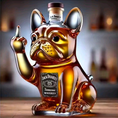 Bulldog Whiskey Decanter
