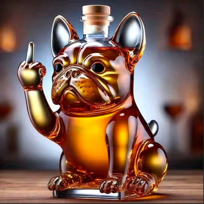 Bulldog Whiskey Decanter
