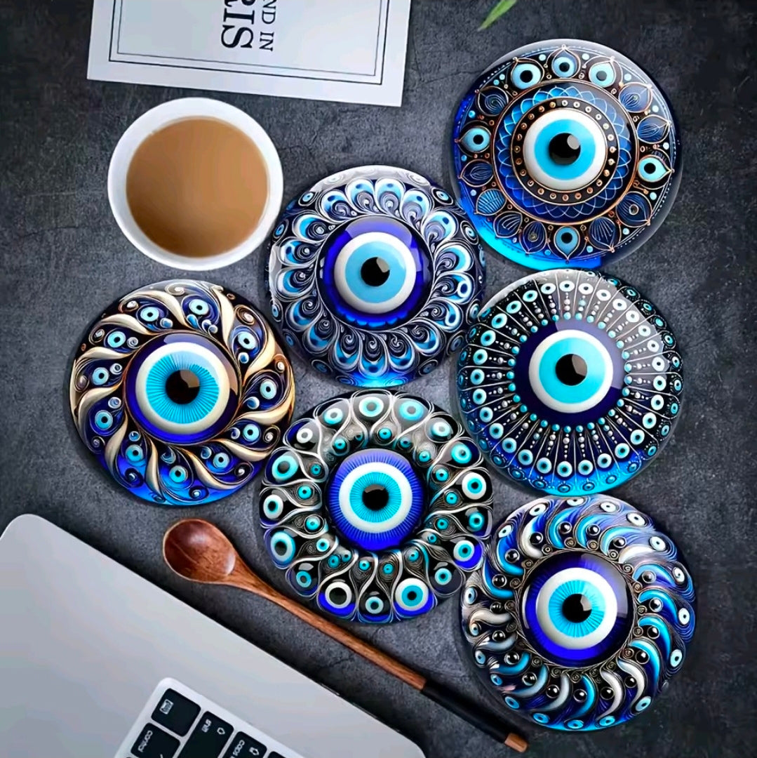 Evil Eye Coasters
