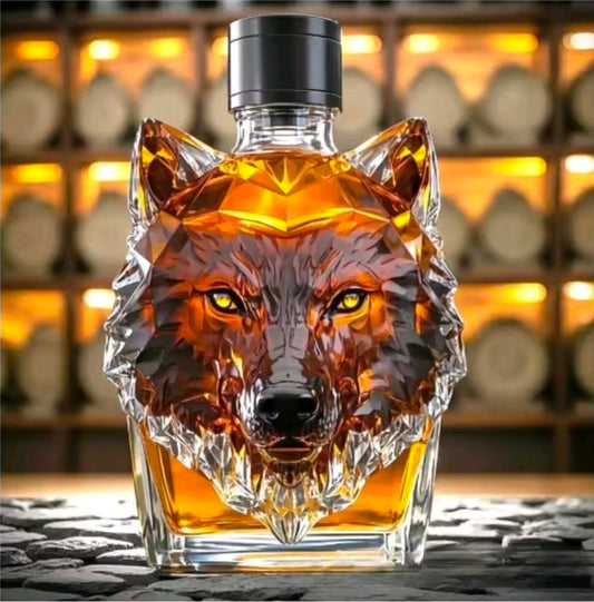 Wolf Whiskey Decanter