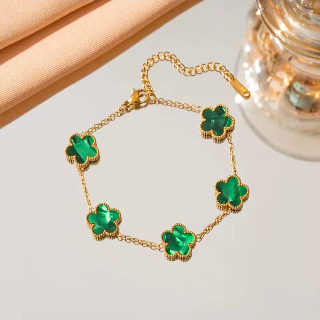 Five Petal Clover Bracelets